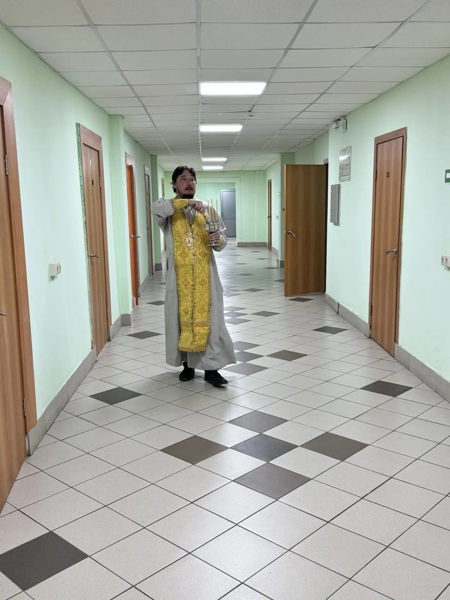 В Новокузнецке совершили освящение здания УФИЦ №1