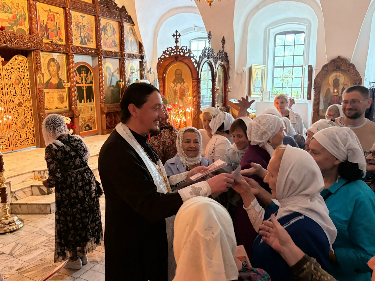 Празднование дня памяти святого Пророка, Предтечи и Крестителя Господня Иоанна в Спасо‑Преображенском кафедральном соборе