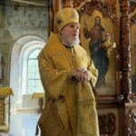 В день Всех святых епископ Новокузнецкий и Таштагольский Владимир совершил литургию в Спасо-Преображенском кафедральном соборе